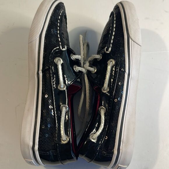 Little Girls Sperry Top-Sider Bahama Boat Shoes - Picture 6 of 8